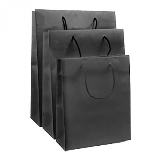 الأكياس الكرتونية الطولية السوداء